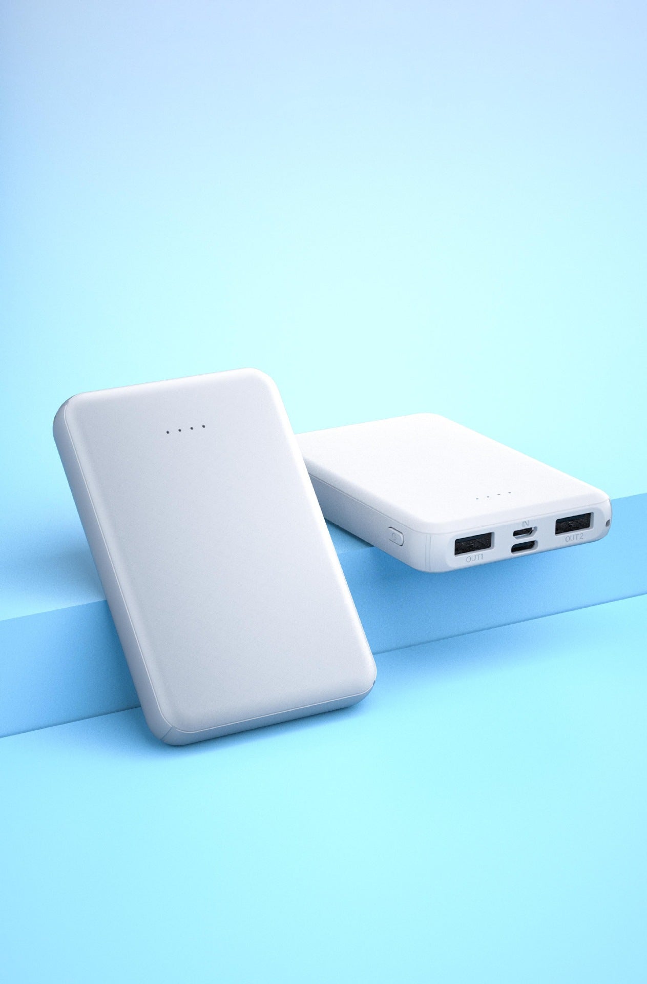 Leistungsstarke Powerbank mit Dual-Usb-Anschlüssen Brehn