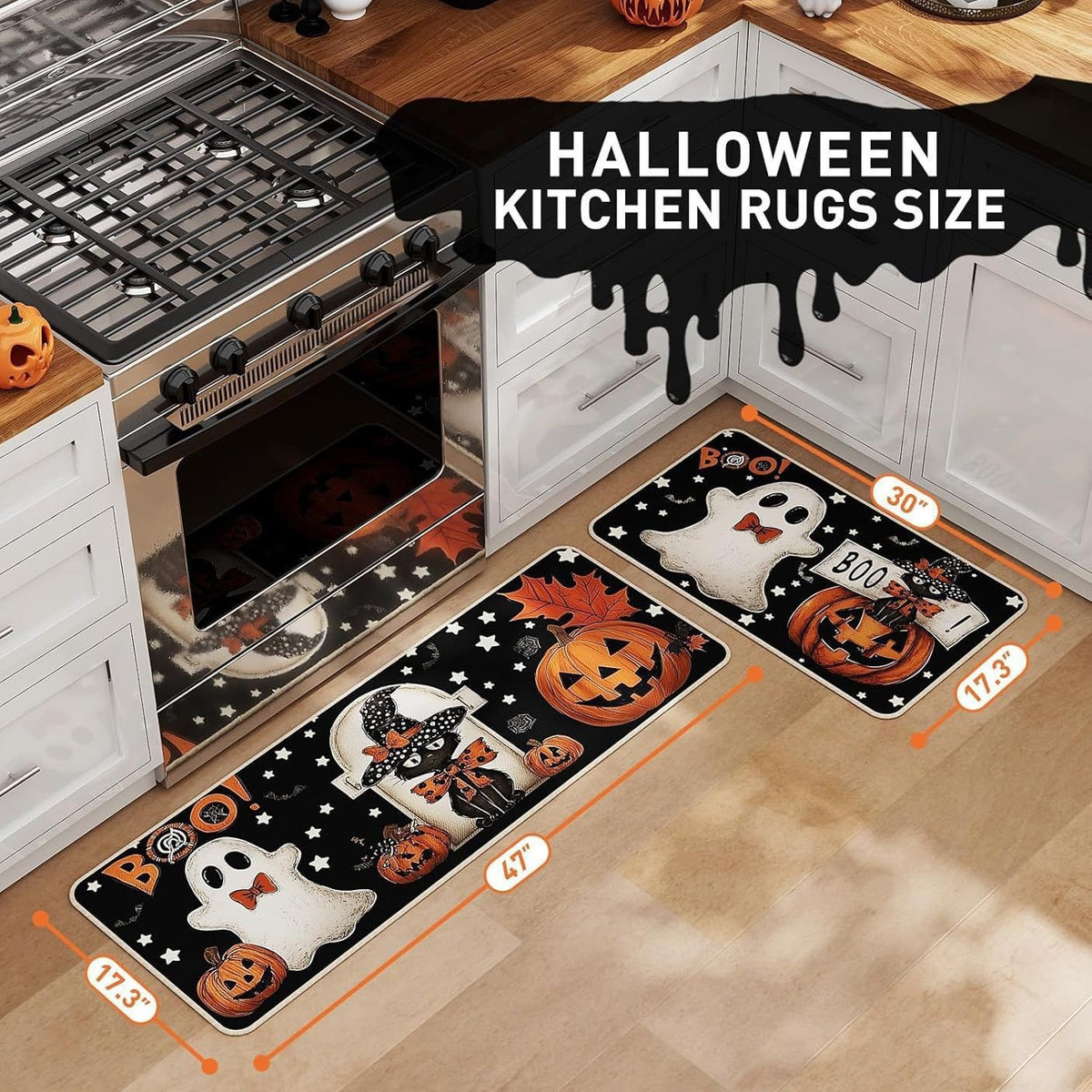 Halloween Themen Küchenmatte für Zuhause