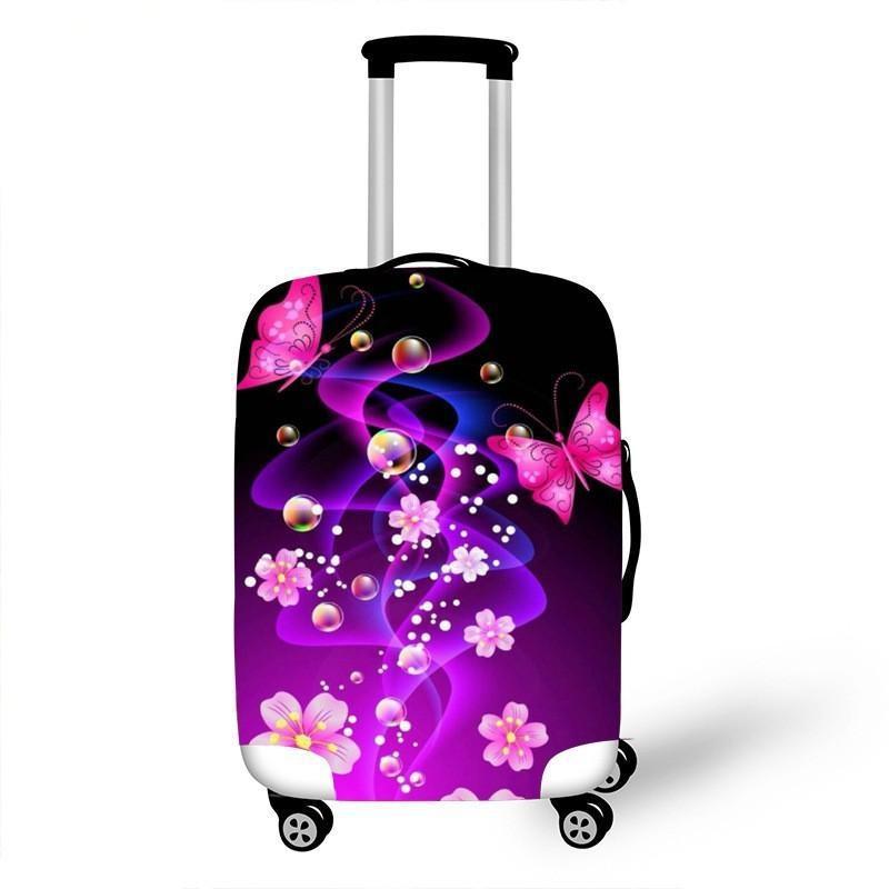 Damen Hartschalenreisekoffer mit floralem Design Brehn