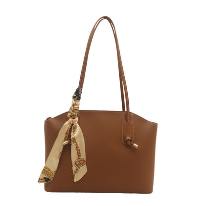 Elegante Schal-Akzent-Handtasche