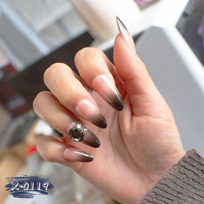Elegante Ombre Stiletto Nagelkunst Set