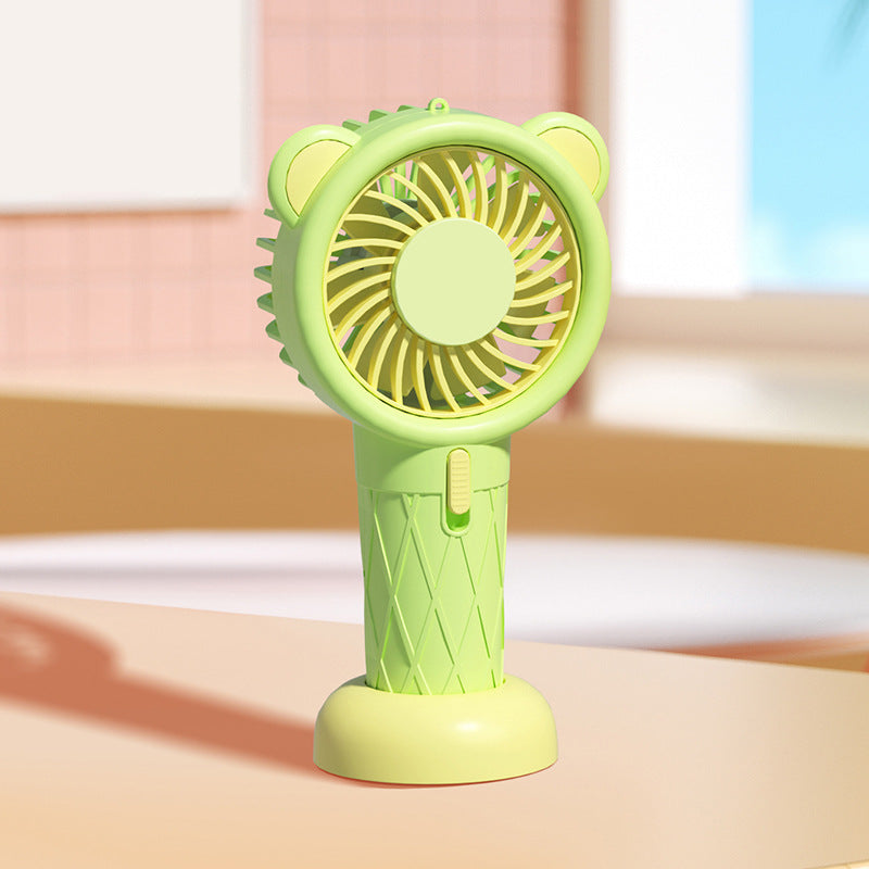 Damen Tragbarer Mini-Ventilator mit verspieltem Tierdesign Brehn