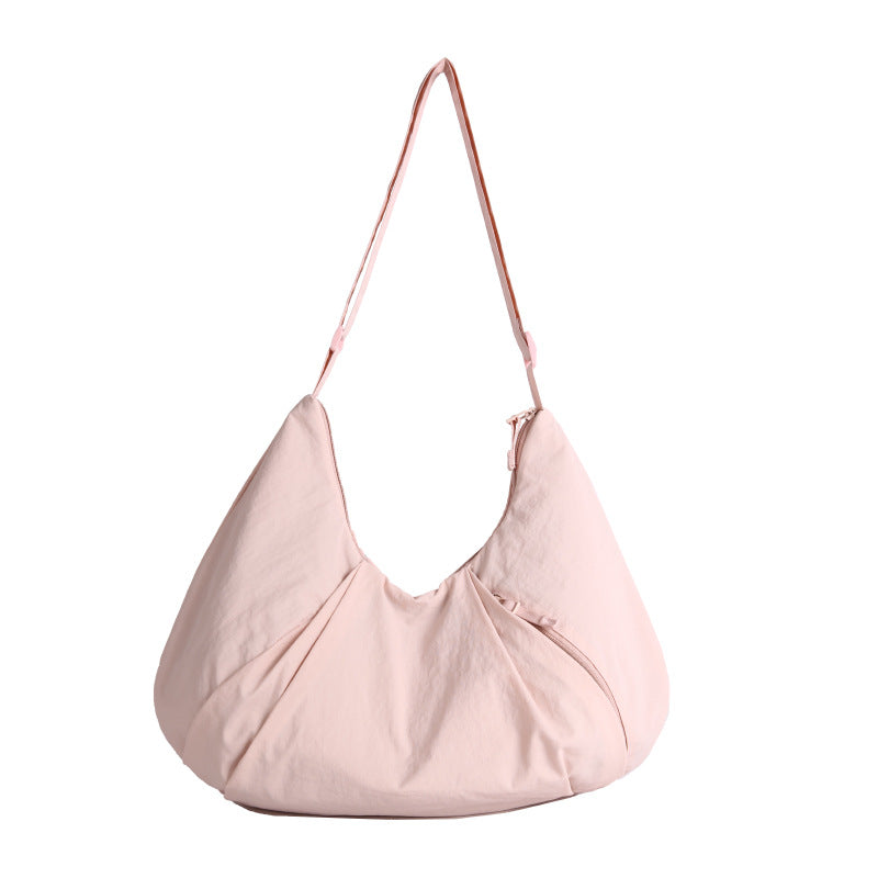 WoStylish Schlabberiger Hobo Bag Brehn