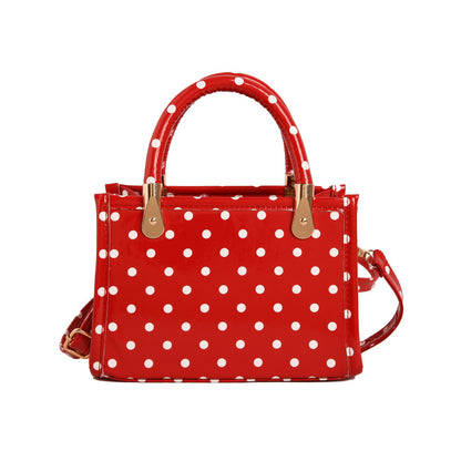 WoChic Polka Dot Handtasche Brehn