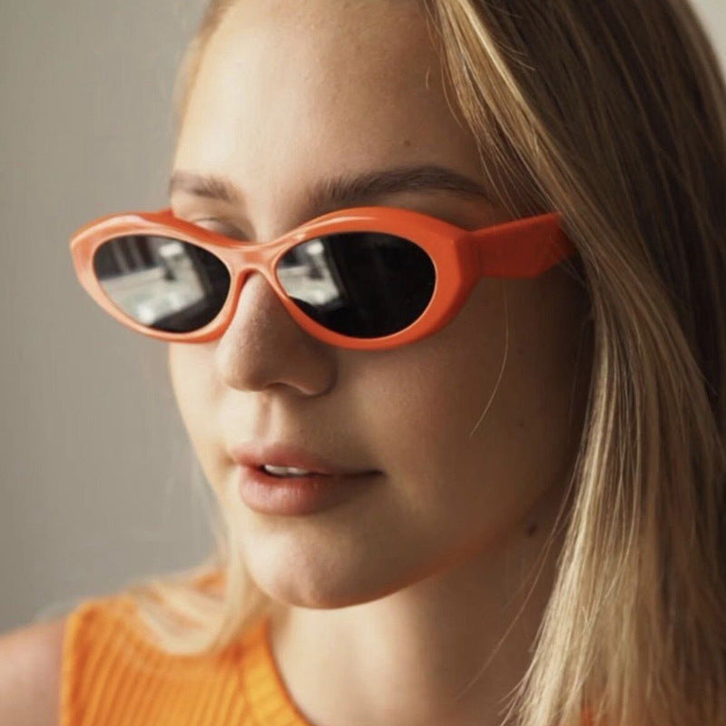 Damen Cat-Eye Sonnenbrille mit stylishem Rahmen Brehn