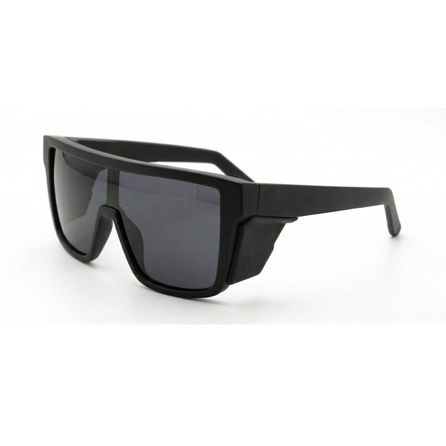 Damen Sportsonnenbrille im modernen Design mit breitem Rahmen und polarisierenden Gläsern Brehn