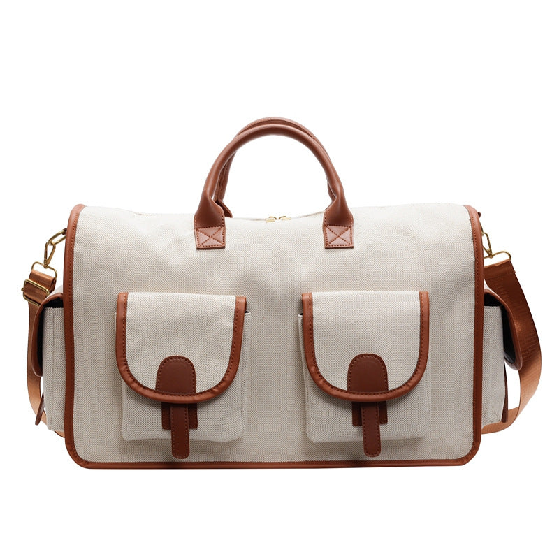 Elegante Freizeit-Duffel-Tasche Mit Mehreren Fächern Brehn
