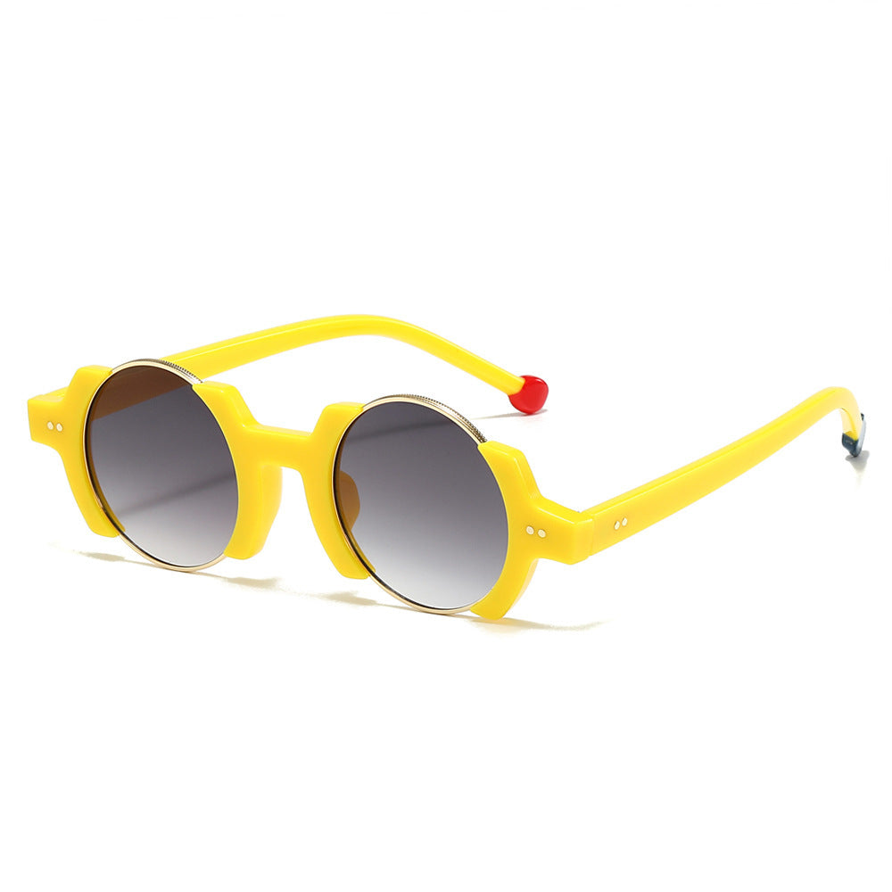 Einzigartige geometrische Rahmen-Sonnenbrille Brehn 1787812353