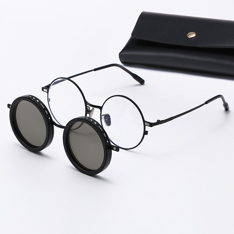 Damen multifunktionale Sonnenbrille mit abnehmbaren Gläsern Brehn