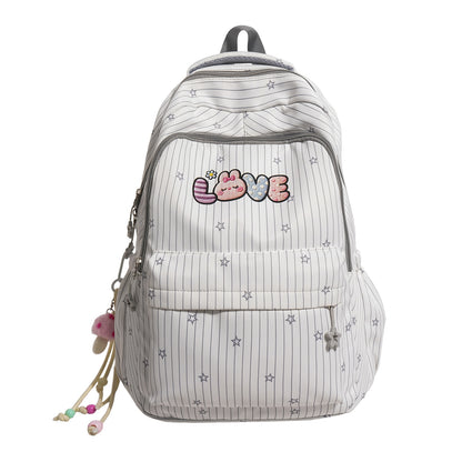 Verspielt Bestickter Schulrucksack Brehn