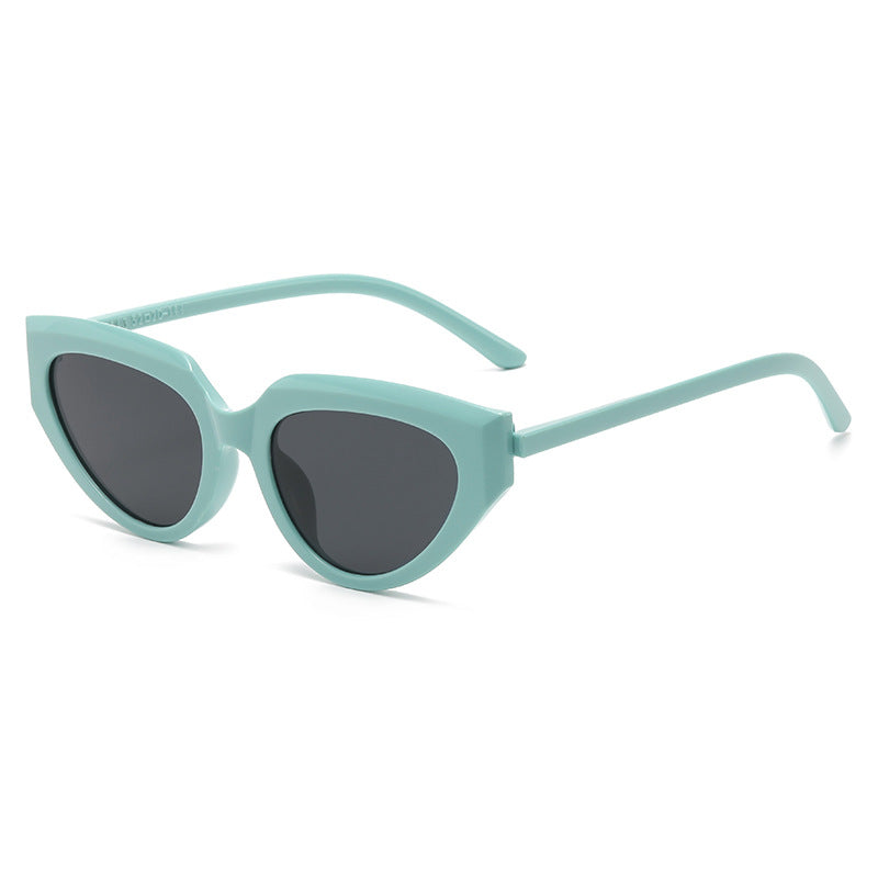 Damen stylische Cat-Eye Sunglasses mit strapazierfähigem Kunststoffrahmen Brehn
