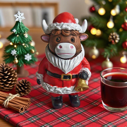 Weihnachtsdeko Figur im Hochlandrind-Design Brehn
