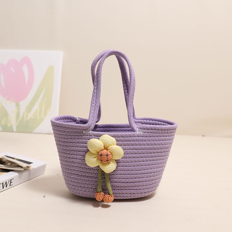 Damen Handgefertigte Kosmetiktasche mit floralem Design Brehn