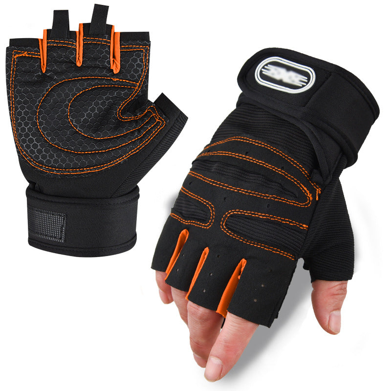 Herren Trainingshandschuhe mit ergonomischem Gelpolster Brehn