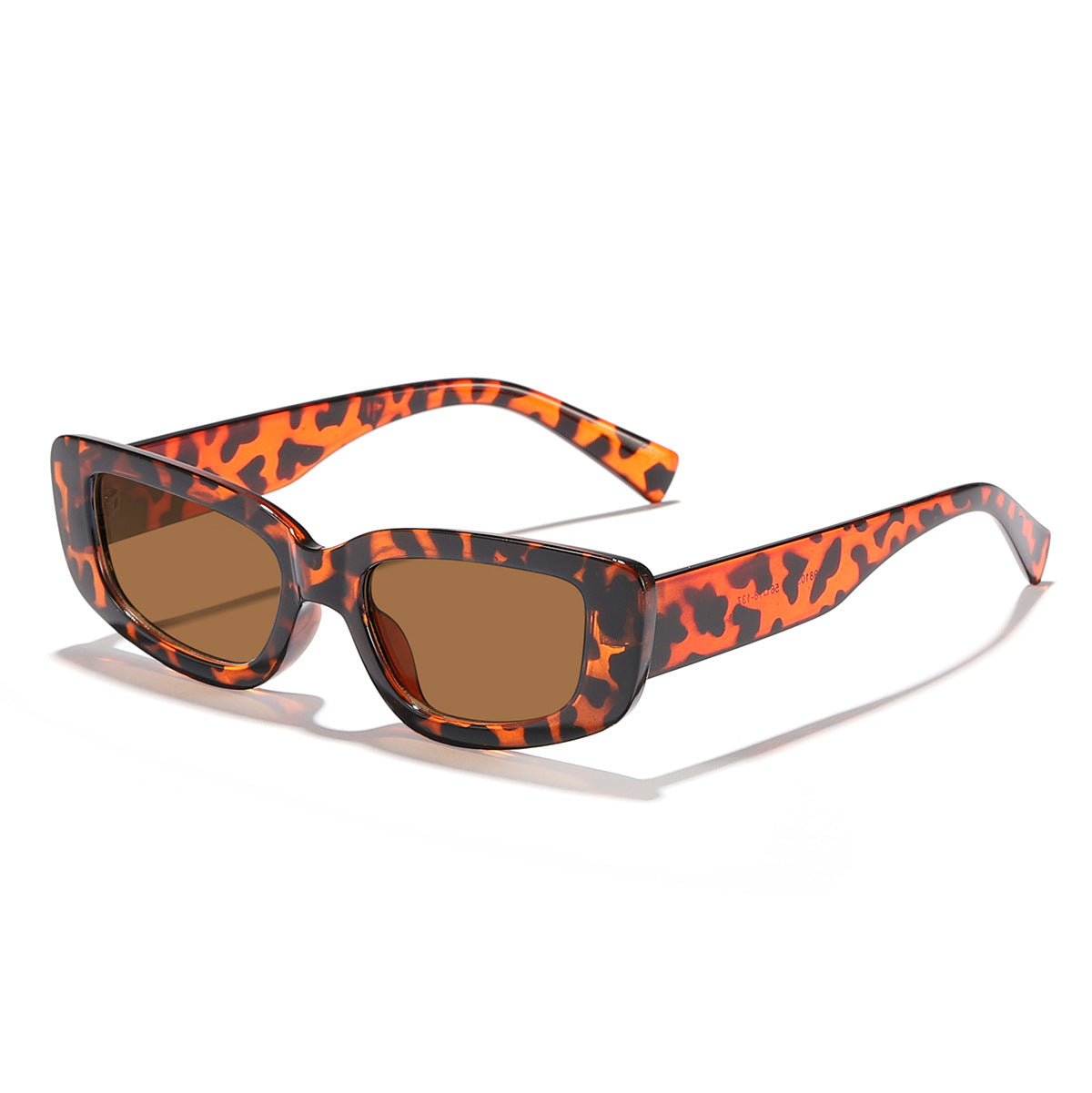 Damen modische Cat-Eye Sonnenbrille mit breitem Kunststoffrahmen und UV-Schutz Brehn