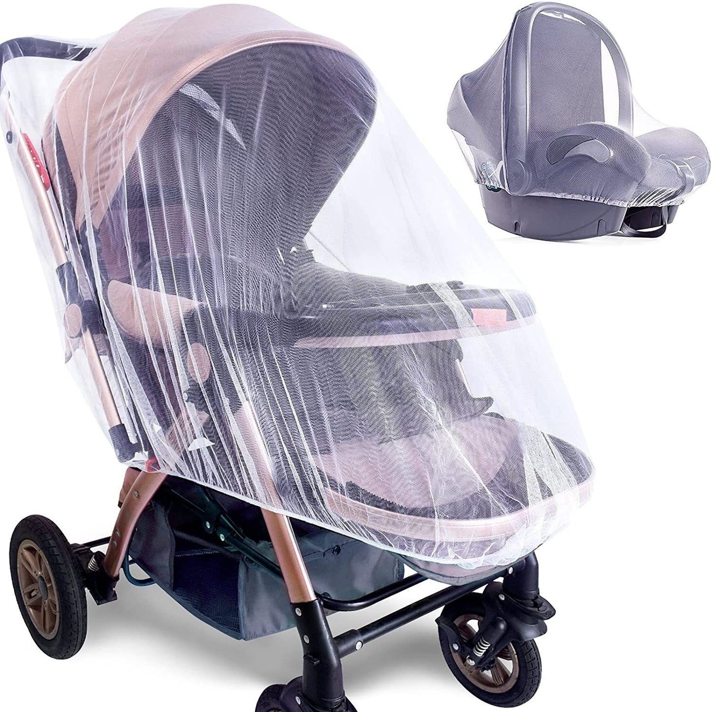 Premium Kinderwagen Mückennetz Brehn