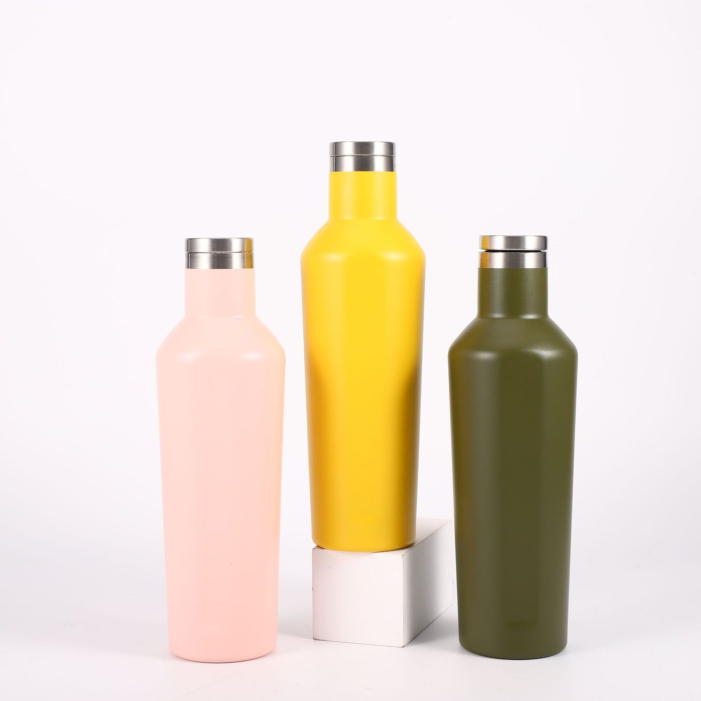 Damen elegante und isolierte Trinkflasche aus Edelstahl Brehn