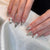 Glamouröse Metallische Stiletto Press-On Nägel Brehn