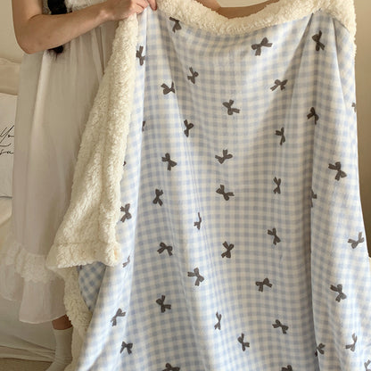 Damen Flauschige und extra weiche Kuscheldecke Brehn