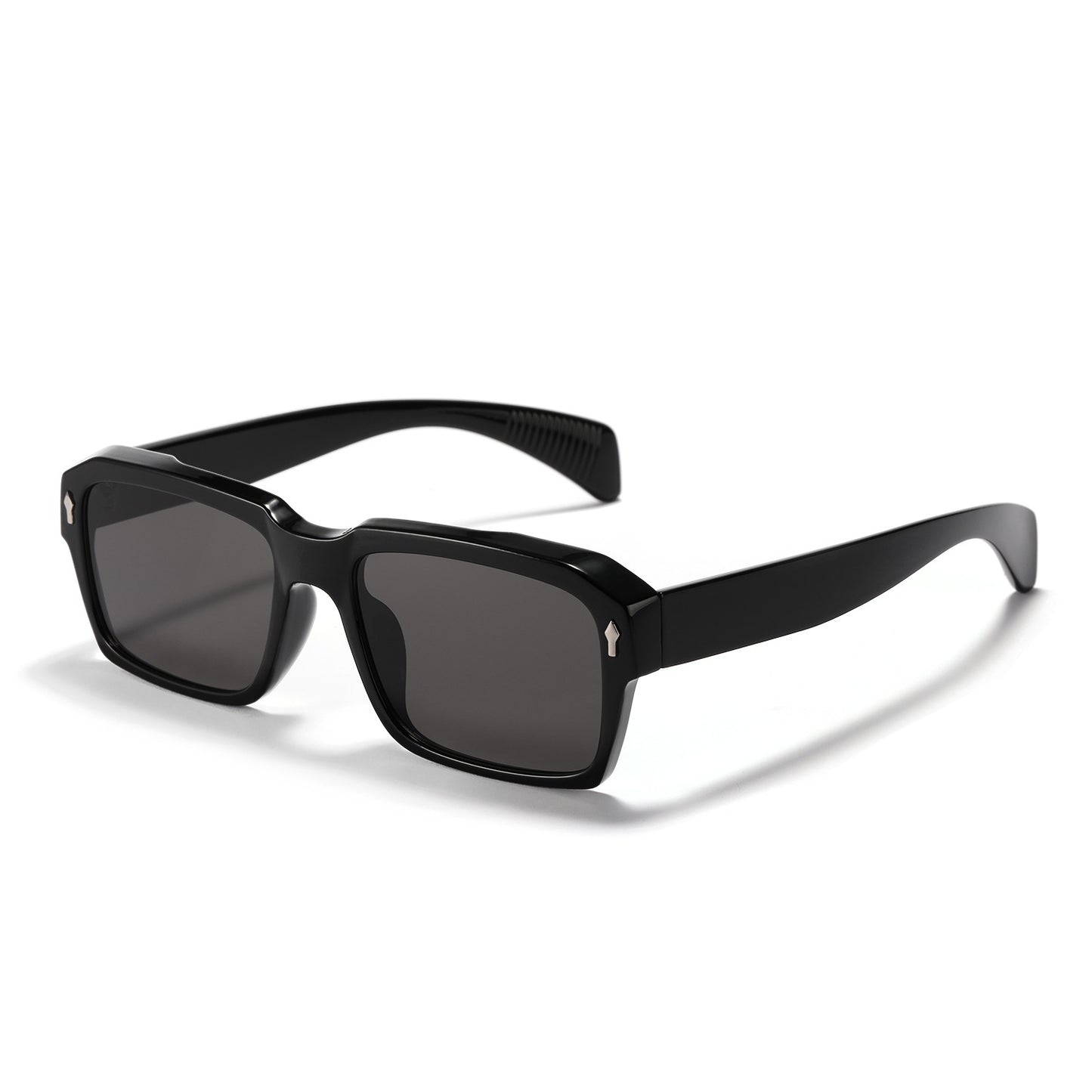 Damen modische quadratische Sonnenbrille mit robustem Rahmen Brehn