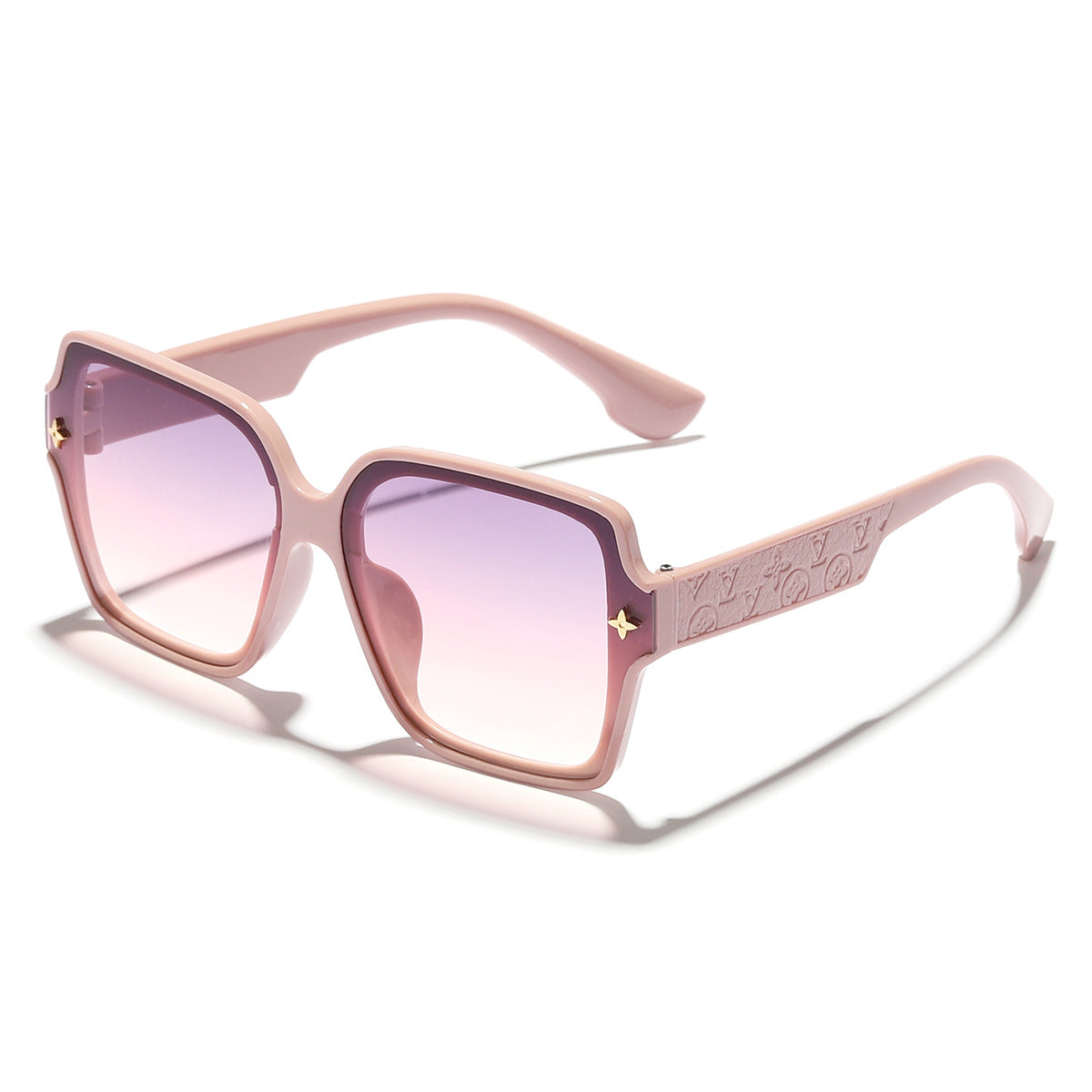 Damen stilvolle oversized Sonnenbrille mit modischem Rahmen Brehn
