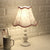 Vintage Floral Shade Tischlampe