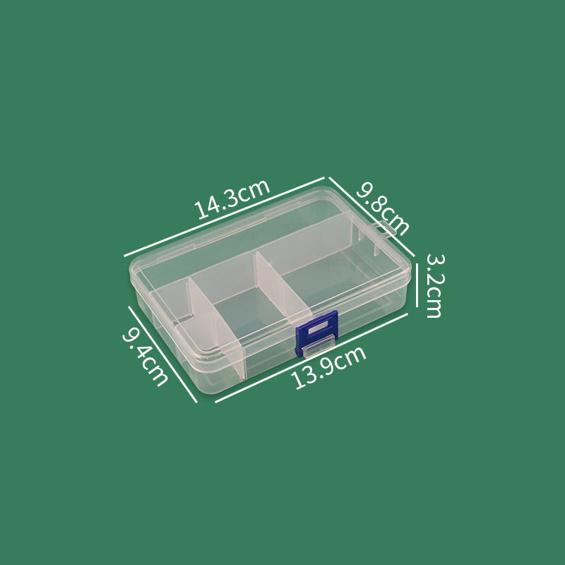 Multi-Kompartiment Transparent Aufbewahrungsbox Brehn