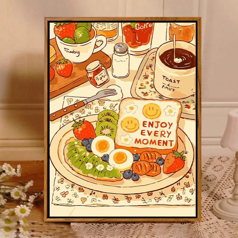 Gourmet Kulinarische Wandkunst Druck Brehn