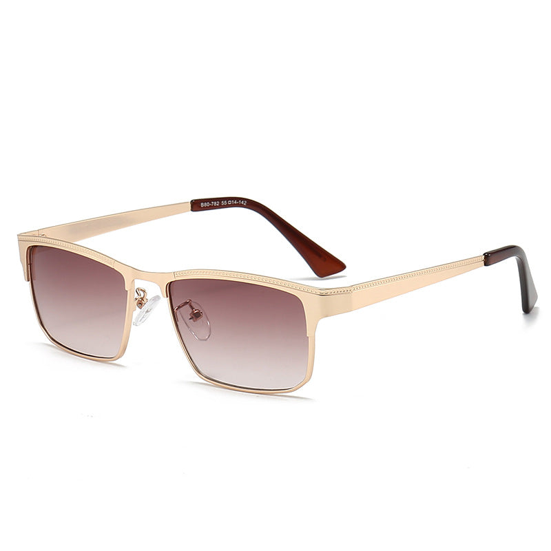 Damen quadratische Sonnenbrille mit einem stylischen Rahmen und optimalem UV-Schutz Brehn