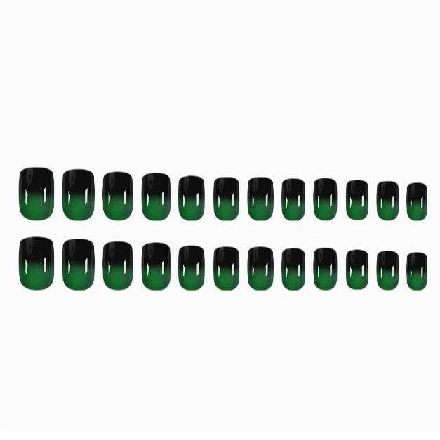 Stylische Ombre Druck-On Nagel Verbesserungen Brehn