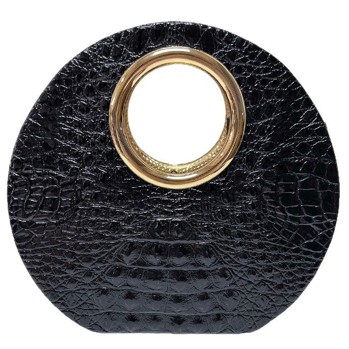 Rundering-Handtasche