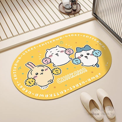 Cartoon-Themen Absorbierender Badeteppich