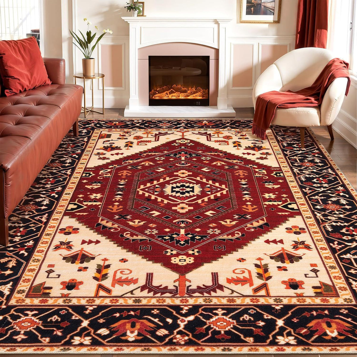 Bohemian Muster Teppich