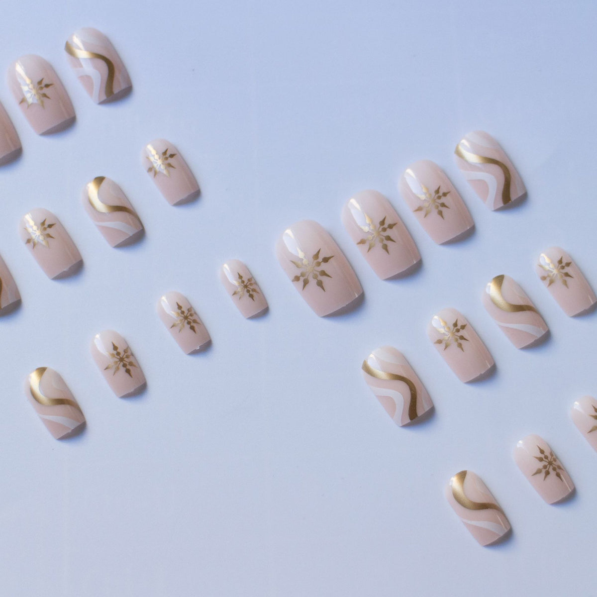 Elegantes Designer-Nagelkunst-Set
