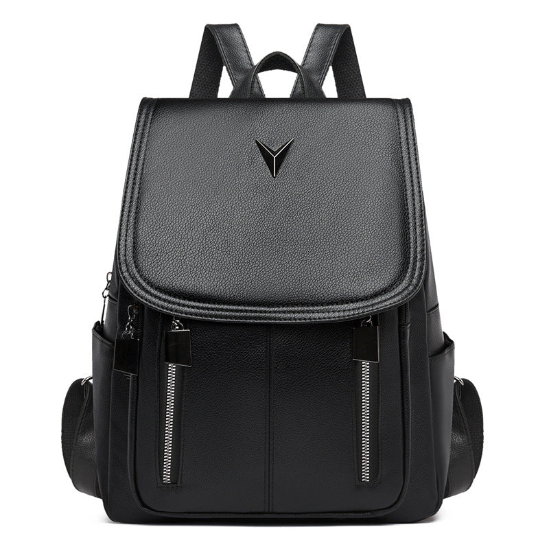 Vielseitiger Leder-Rucksack
