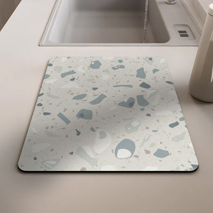 Künstlerische Terrazzo-Muster Küchenmatte Brehn