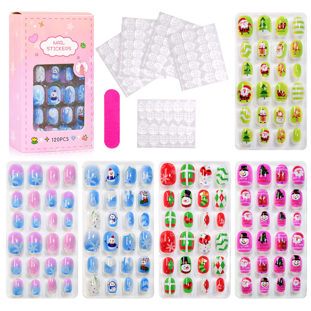 Kreatives Cartoon Nagelkunst Aufkleber Set Brehn