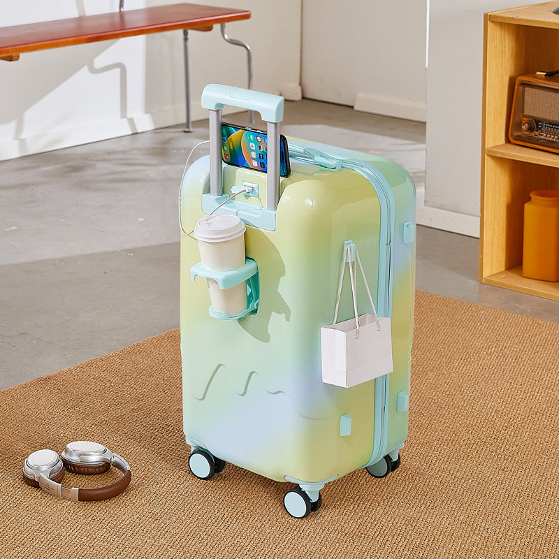 Smart Travel Suitcase mit integrierter Ladestation Brehn