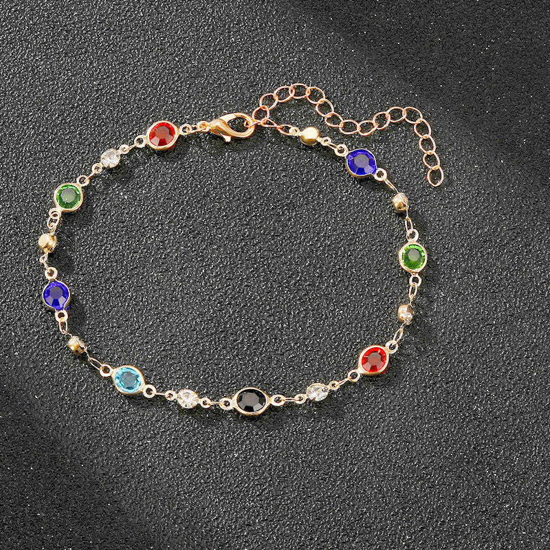 Elegante Strass-Ketten-Armspirale Brehn