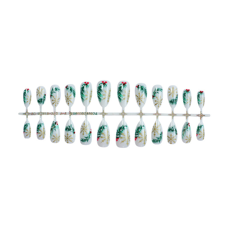 Saisonale Urlaubs-Themen Press-On Nail Set Brehn