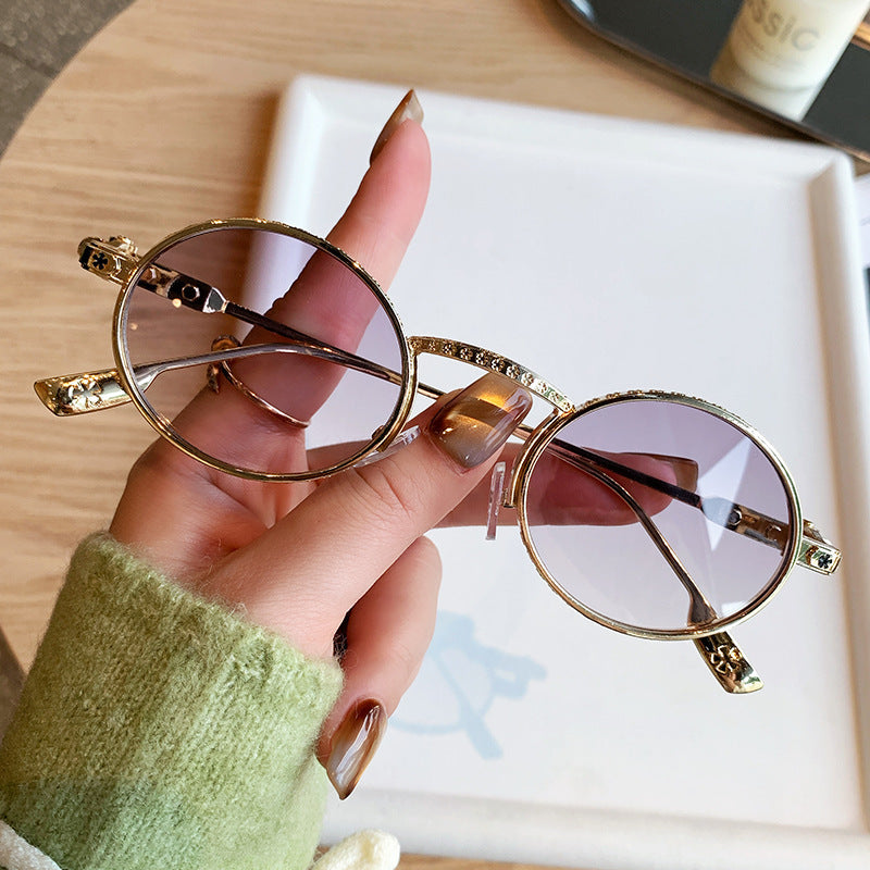 Damen Elegante Sonnenbrille mit filigranen Details Brehn