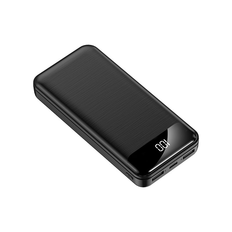 Ultra-Schlanke Powerbank mit Lcd-Display und Schnellladefunktion Brehn