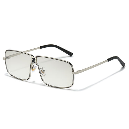 Hochmodische geometrische Rahmen-Sonnenbrille Brehn