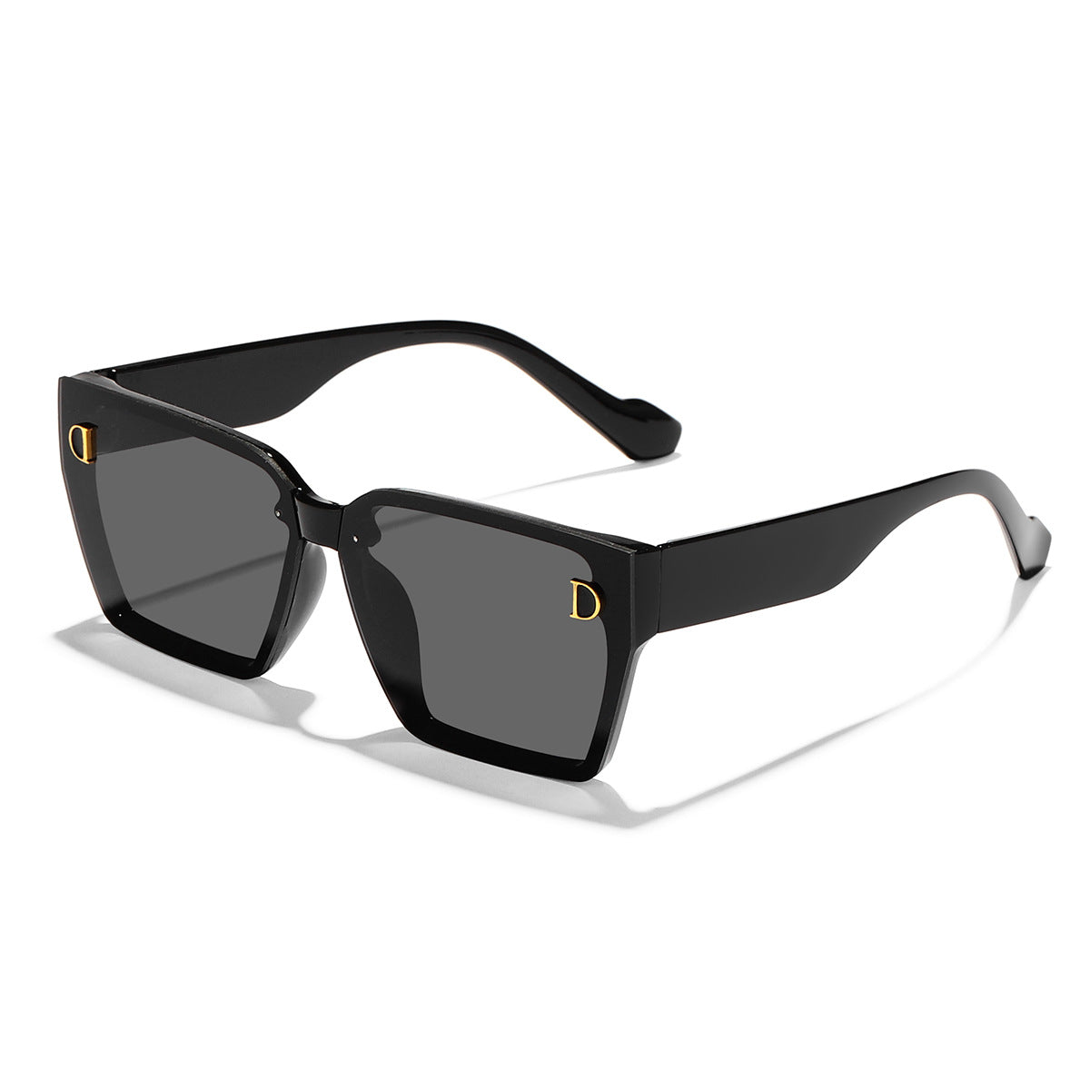 Damen modische Sonnenbrille im einzigartigen Design mit übergroßen Gläsern Brehn