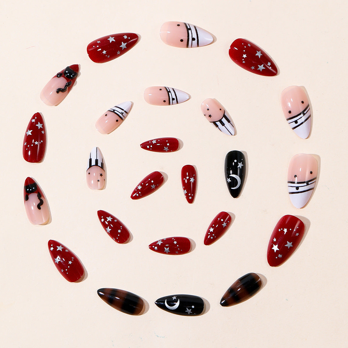 Kreative Charakter Nagelkunst Brehn