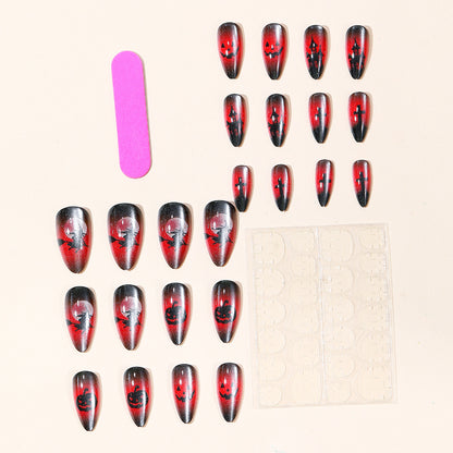 Halloween-Themen Gothic Nail Art Brehn