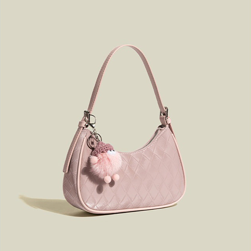 Stilvolle gesteppte Hobo-Tasche Brehn