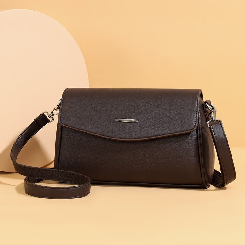 ELEGANTE STRUKTURIERTE SCHULTERTASCHE