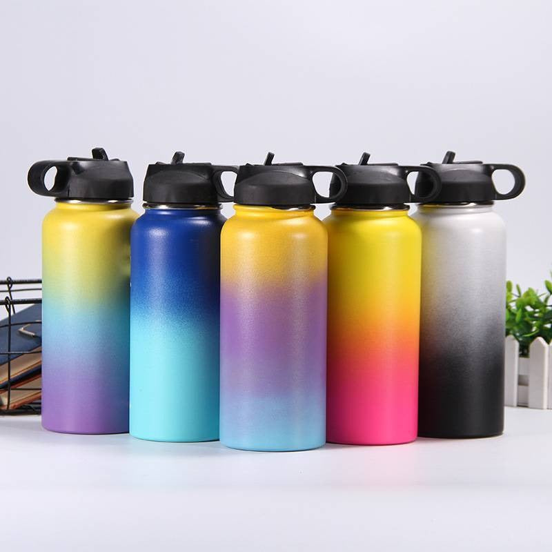 Damen isolierte Sporttrinkflasche Brehn
