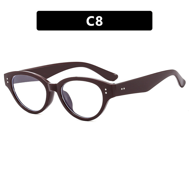 Damen Cat-Eye Sonnenbrille mit robustem Rahmen und polarisierenden Gläsern Brehn